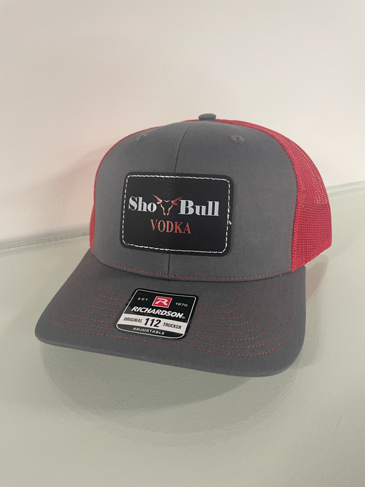 Grey/Red w Black/Red ShoBull Logo
